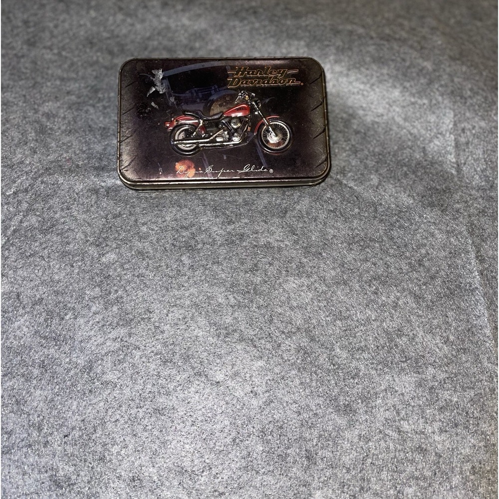 Harley-Davidson Limited Edition Collector Tin – FX Super Glide Motorcycle VTG